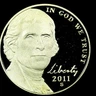 2011-S 5C Jefferson Nickel GDC Proof 20rr0722