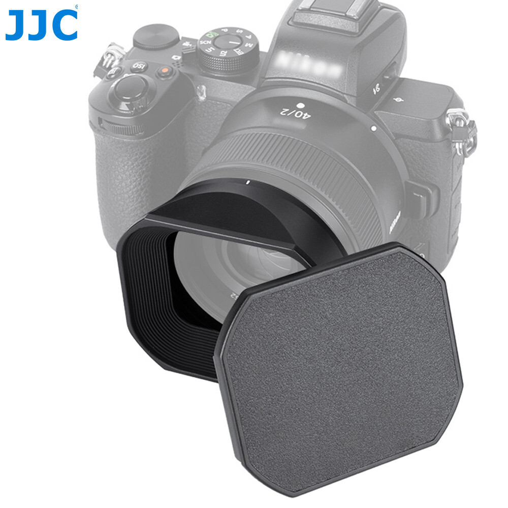 JJC LH-Z40F2 Metal Lens Hood Cap for Nikon NIKKOR Z 40mm f2 JJC LH-Z40F2 Metal Lens Hood Cap for Nikon NIKKOR Z 40mm f2