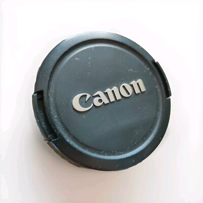 Original Canon Objektivkappe E-58. Für 58 mm Objektiv vorne.  Gebraucht