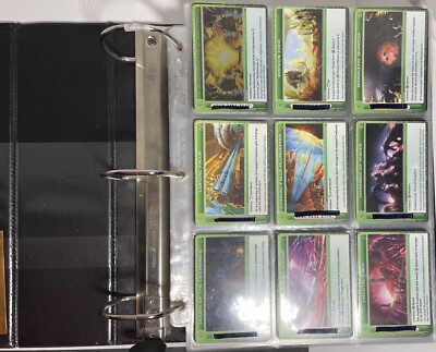 800 card binder Card Guardian 9 Pocket Card Binder with Zipper Holds 360 Cards, Side Loading Trading Card Binder For TCG & Football, Premium Card Collection (Green) main image 0