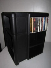 Metro LaseLine 240 CD Carousel Rotating Spinning Plastic Storage Tower Case NICE