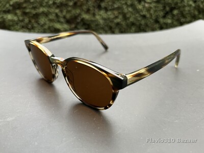New Authentic WARBY PARKER Percey 256 48[]20 Striped  display picture 1