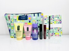 Clinique 8 Piece Kate Spade Gift Set Cleanser, Lotion, Quickliner, Lipstick