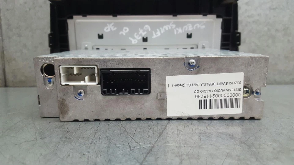 3910162J0 Sistema Audio/Radio Cd para SUZUKI SWIFT BERLINA (RS/MZ) 2006 2116786 - Imagen 3 de 4