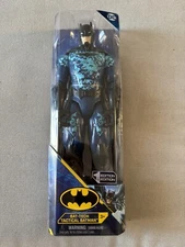 Batman 2020 Spin Master DC First Edition BLUE Camo Bat Tech Tactical 12 inch NEW