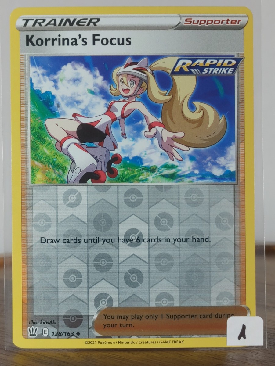 Korrina's Focus - Battle Styles - singles - 128/163 - Pokemon TCG