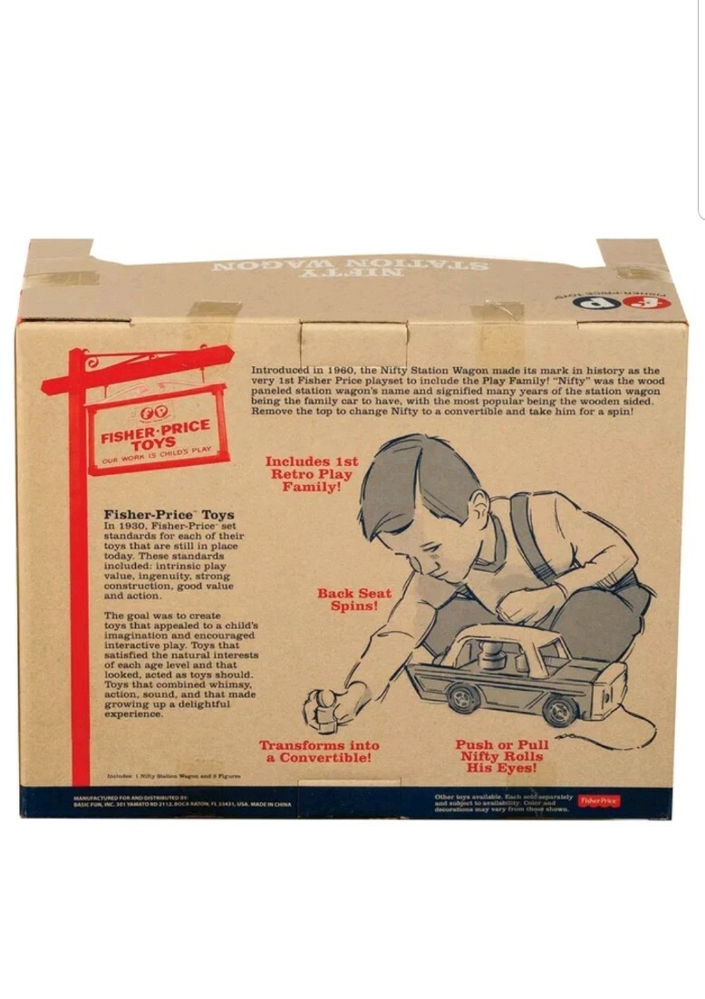 fisher price station wagon