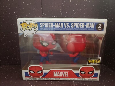 Funko POP! EE Exclusive Marvel Spider-Man vs. SpiderMan Imposter