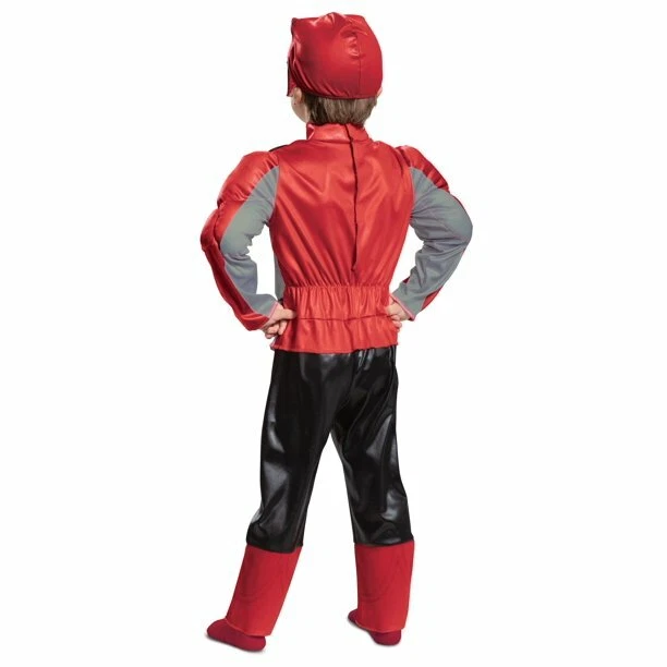 Nuevo Disfraz Muscular Halloween Beast Morphers RED POWER RANGER Niños Pequeños 3T-4T Foto 2 de 4
