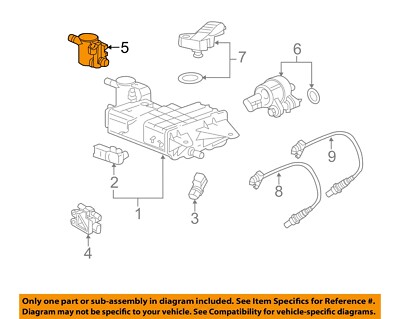 Cadillac GM OEM 10-15 SRX-Vapor Canister Vent Valve Control Solenoid 13575702