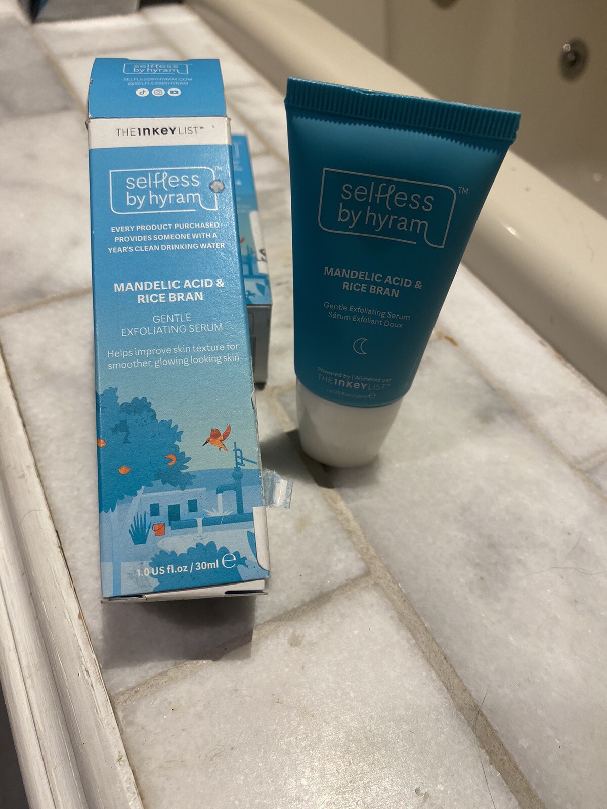 SELFLESS BY HYRAM Mandelic Acid & Rice Bran Gentle Exfoliating Serum