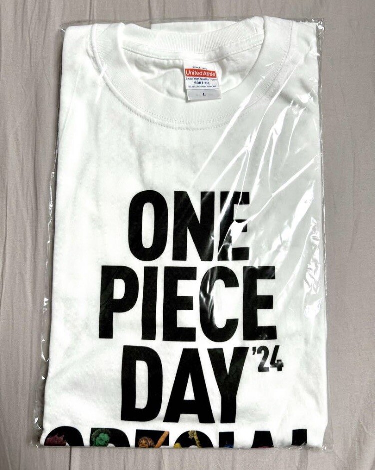 ONE PIECE DAY 2024 SPECIAL LIVE T-shirt (size L) attendee bonus 