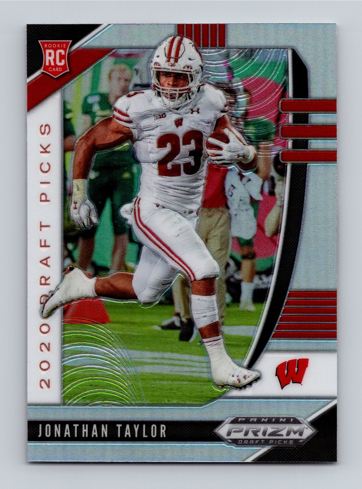 Jonathan Taylor 2020 Panini Prizm Draft Picks Silver Prizm Rookie #106 RC MINT