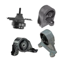 4 PCS Engine Motor Transmission Mount Set Front Rear For Civic Manual Trans 1.7L