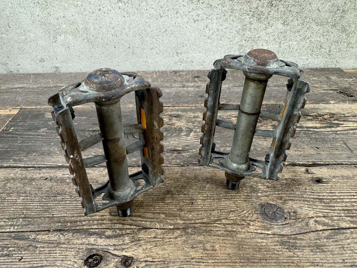 RAT TRAP PEDALS ペダル 1/2軸 old bmx bmx 1/2” Rat Trap Pedals Old School Vintage Bmx | eBay