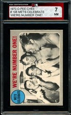 1970 TOPPS OPC O PEE CHEE MLB #198 Nolan Ryan HOF Celebrate KSA 7 NM N Y Mets