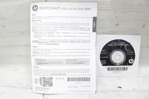 惠普 Photosmart 6520 E 一体式打印机 - PC CD Rom 驱动程序光盘和手册 - 第 3 张/共 5 张