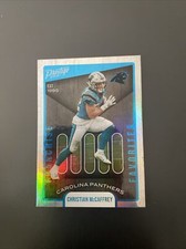 2021 PRESTIGE FOOTBALL CHRISTIAN MCCAFFREY FRANCHISE FAVORITES REFRACTOR #FF-11