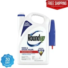 Roundup Weed and Grass Killer with Trigger Sprayer, Exclusive Formula - 1 Gal.