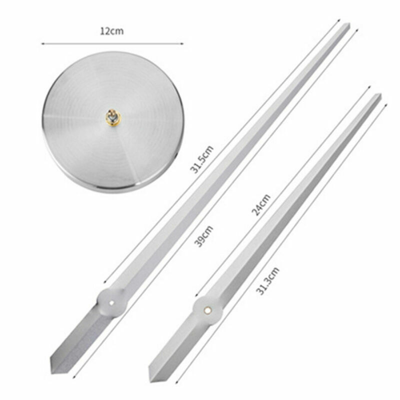 Large Luminous 3D DIY Wall Clock Glow In The Dark Quartz Home Decor