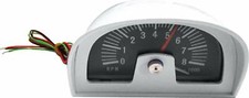 Oer Dixco Style Hood Tachometer For Gto Firebird Chevelle Camaro Nova Impala