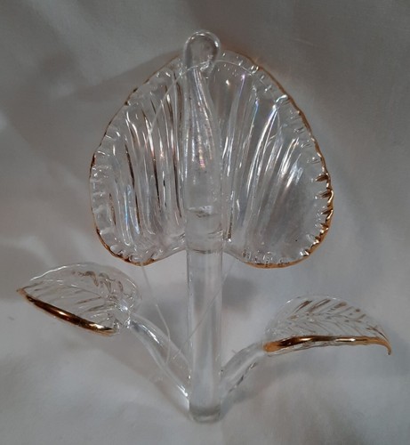 Klarglas Blume Hängeornament