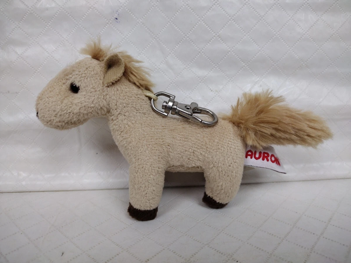 Aurora Plush Horse Keychain 3.5