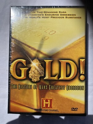 Gold! History of Man's Greatest Obsession DVD Sealed NEW
