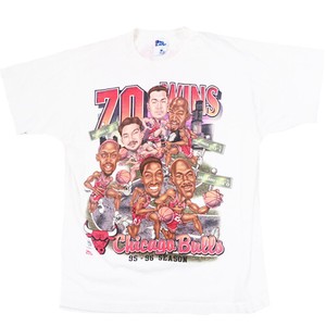 Vintage Chicago Bulls Caricature T 