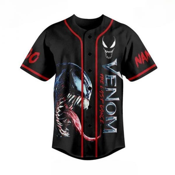 Venom The Last Dance Special Edition Baseball Jersey