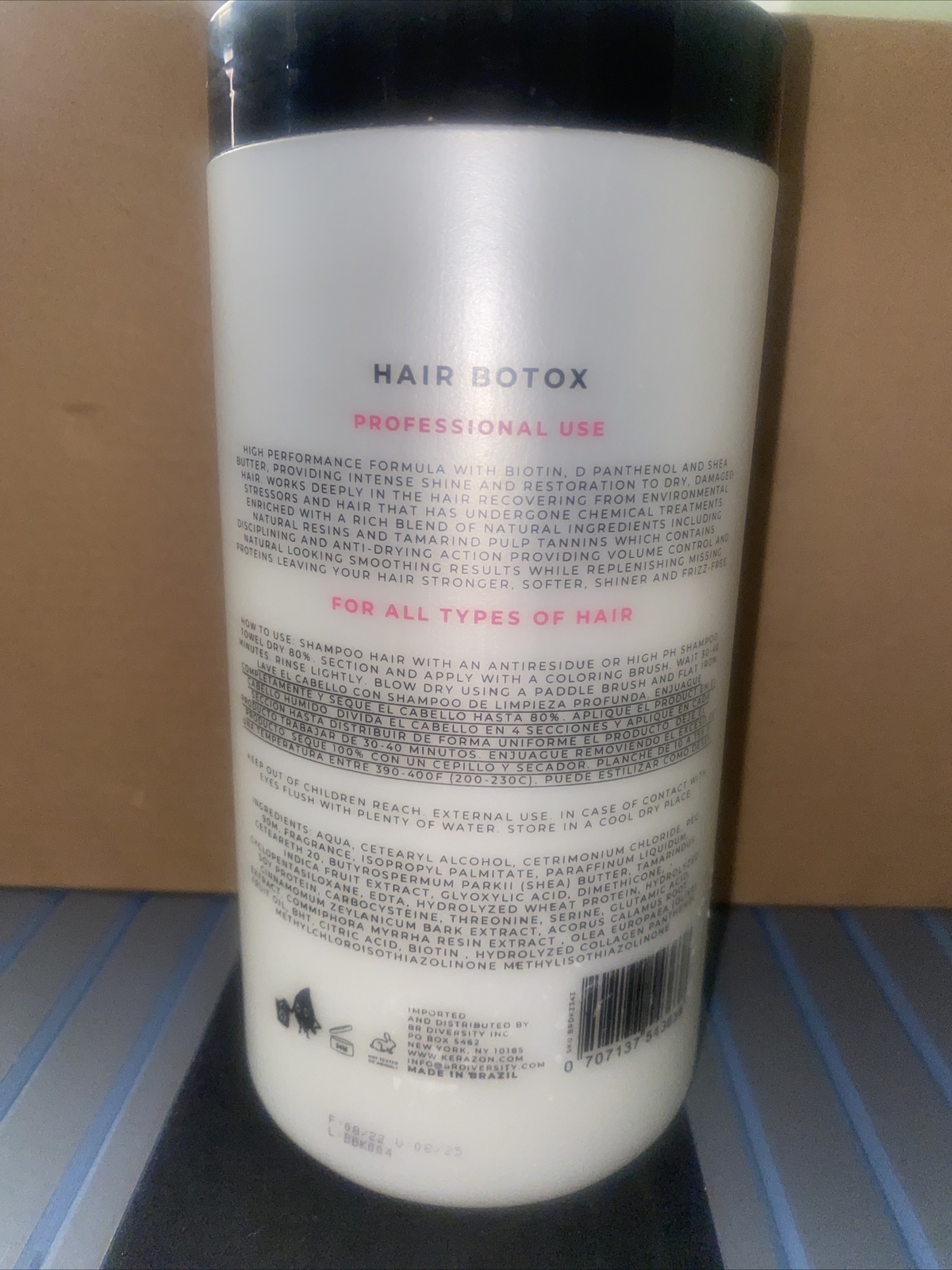 KERAZON Intensive Brazilian Hair Botox Treatment 32oz 946ml For All
