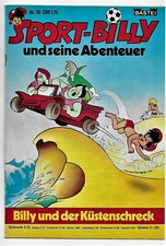 Sport Billy Heft 38 komplett mit Poster > Billy und der Küstenschreck < von 1979