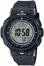 CASIO PRO TREK PRG-30-1JF Robust Solar Kompass Barometer Thermometer Herrenuhr