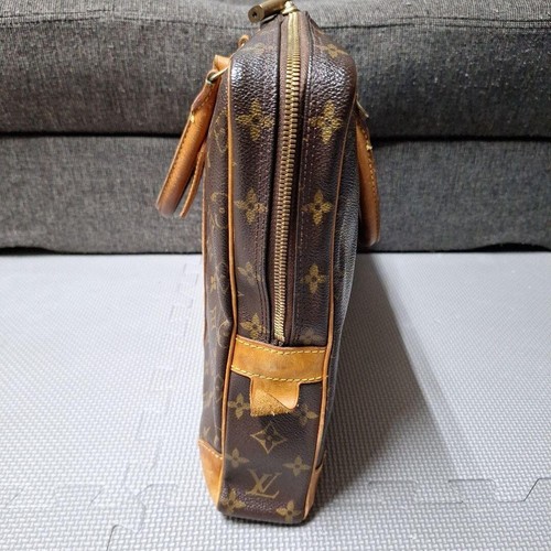 Louis Vuitton Monogram Porte-Documents Voyage Business Bag M53361 from Japan - Picture 3 of 19