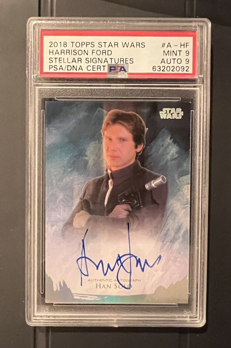 2018 Topps Star Wars Stellar Signatures Harrison Ford /40