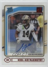 2024 Panini Clearly Donruss Rated Rookie Stars /49 Kool-Aid McKinstry Auto 5i3