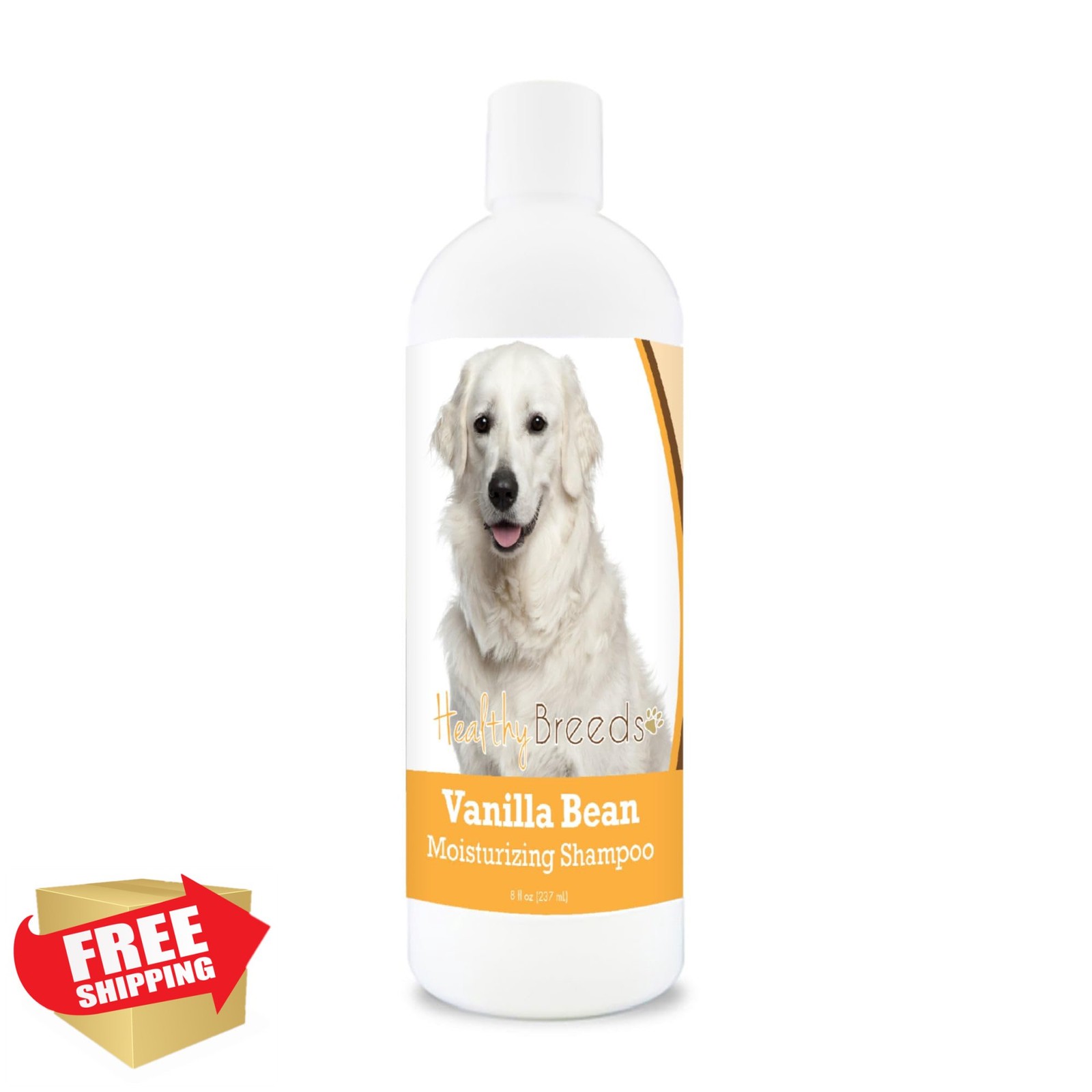 Healthy Breeds Kuvasz Shampoo Vanilla Bean Moisturizing 8 oz