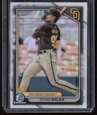 2024 Bowman Chrome #BDC-140 Ethan Salas Refractor