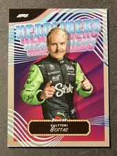 Valtteri Bottas HL-7 - 2024 Topps Finest Insert Formula 1 F1 Headliners Card  NM