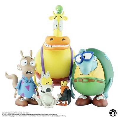 Mondo Rocko s Modern Life Figure Set Limited Edition 1/1200 MISB