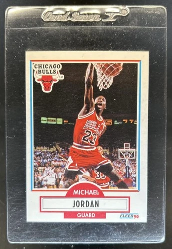 1990-91 Fleer Michael Jordan #26 Bulls