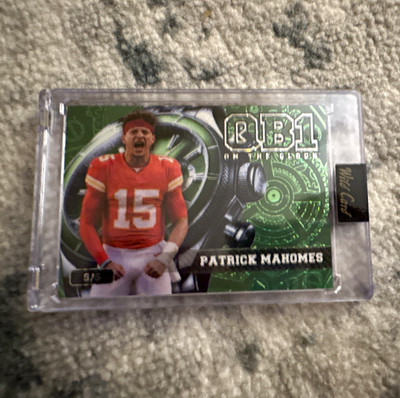 Wild Card Patrick Mahomes Kansas City Chiefs H 8 Serial Numbered 5/5