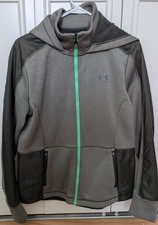 Under Armour Storm ColdGear Full Zip Jacket Hoodie - Size Large
