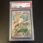 Pokémon Meowth Illustration Rare Holo 106/094 Phantasmal Flames PSA 10