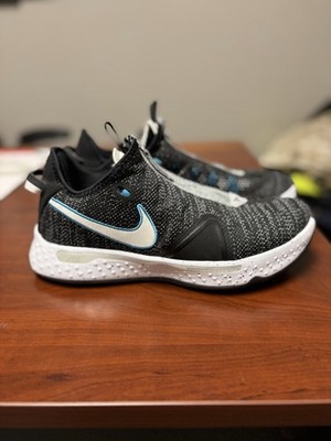 Nike PG 5 Paul George Black Wolf Gray Teal Blue Sneakers Men s Size 10