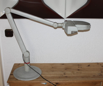 Eschenbach  Schreibtischleuchte Tischlampe   Doppel-Lupen-Lampe  Top Qualität !!