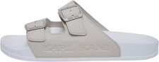 KARL KANI STREET SLIDE BEIGE/WHITE KKSLDSM000...