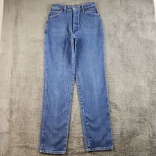 Women's Wrangler Cowboy Cut Slim Fit Jean Size 11/12 Super High Rise Tapered USA