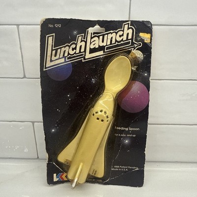 Vtg Space Shuttle Discovery Lunch Launch Feeding Spoon NIP 1988 Made In U.S.A.