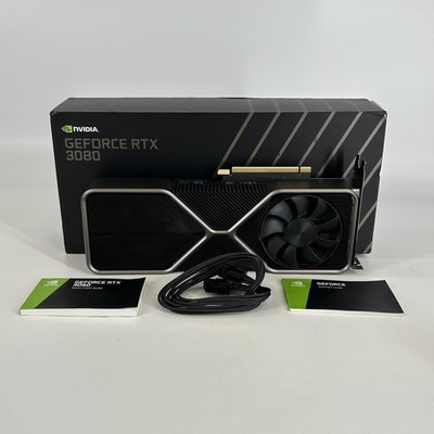 NVIDIA Founders Edition GeForce RTX 3080 10GB - Graphics Card - Very Good